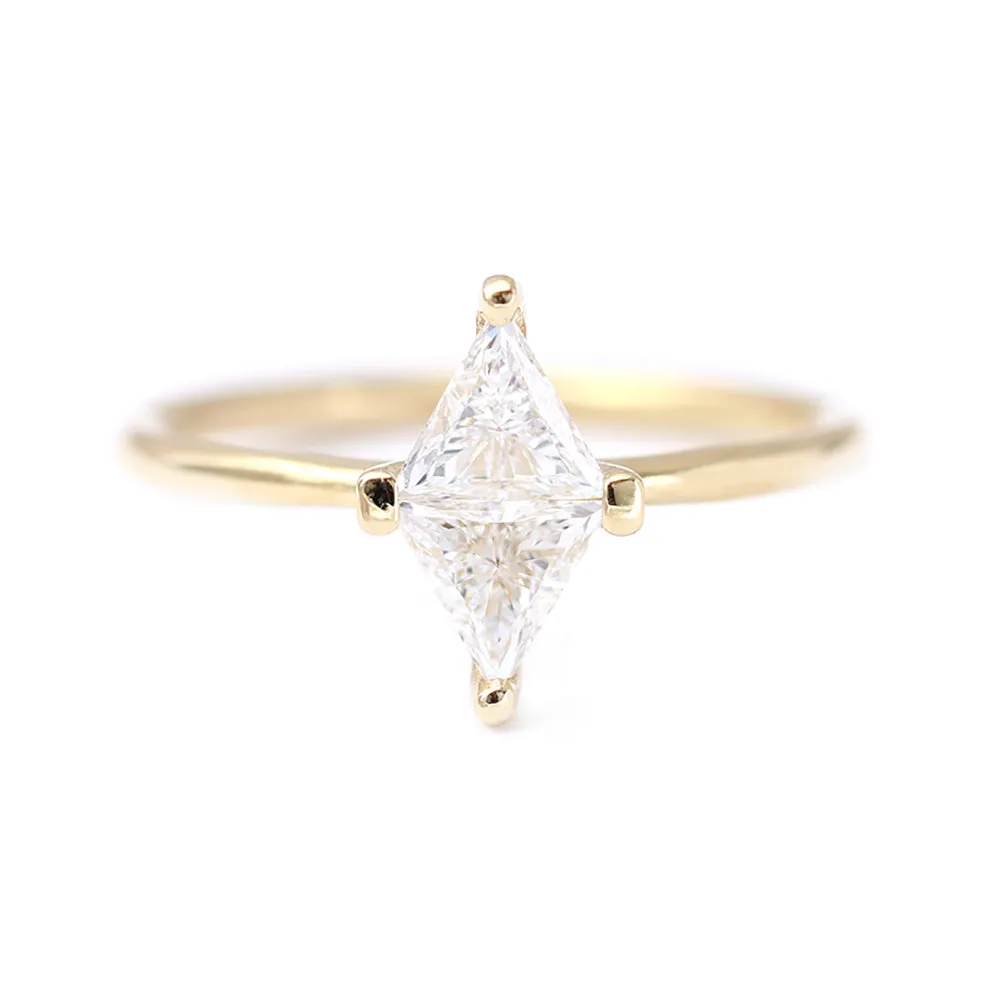 Rhombus Diamond Ring