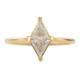 Rhombus Diamond Ring