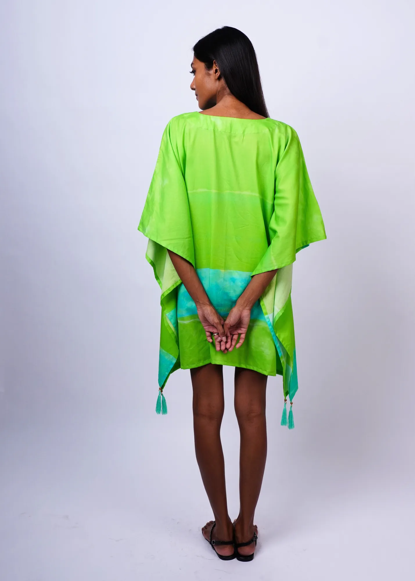 Short Caftan - Key Lime