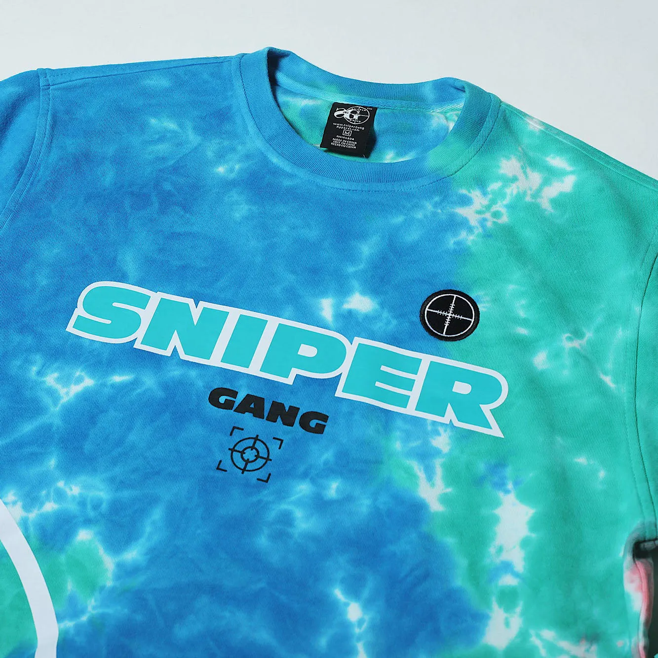 SNIPER CREWNECK TIE DYE