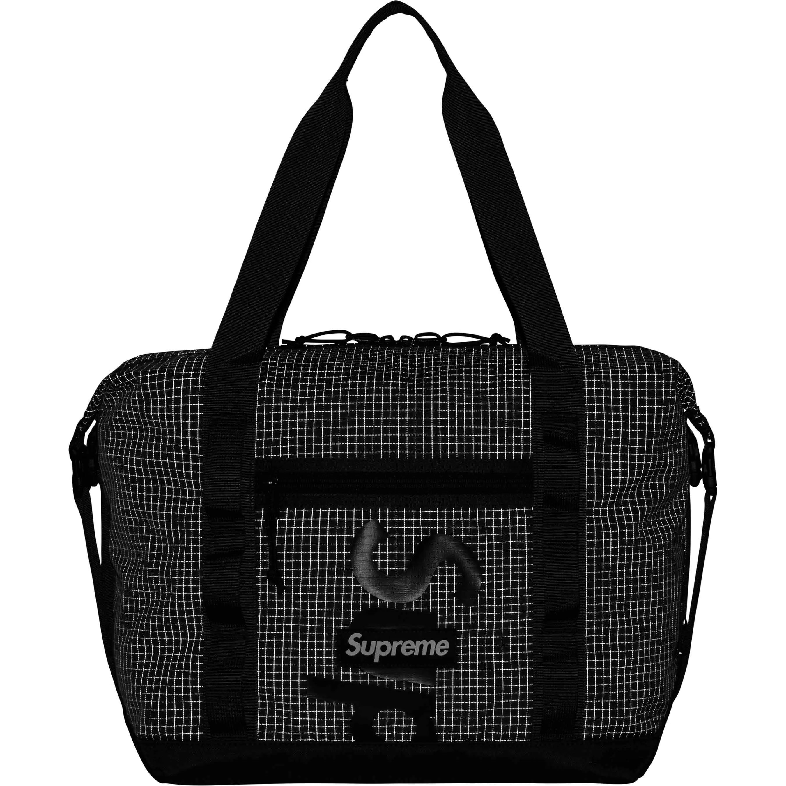 Supreme Reflective Tote Bag Black