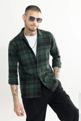 Tartan Grid Green Checks Shirt