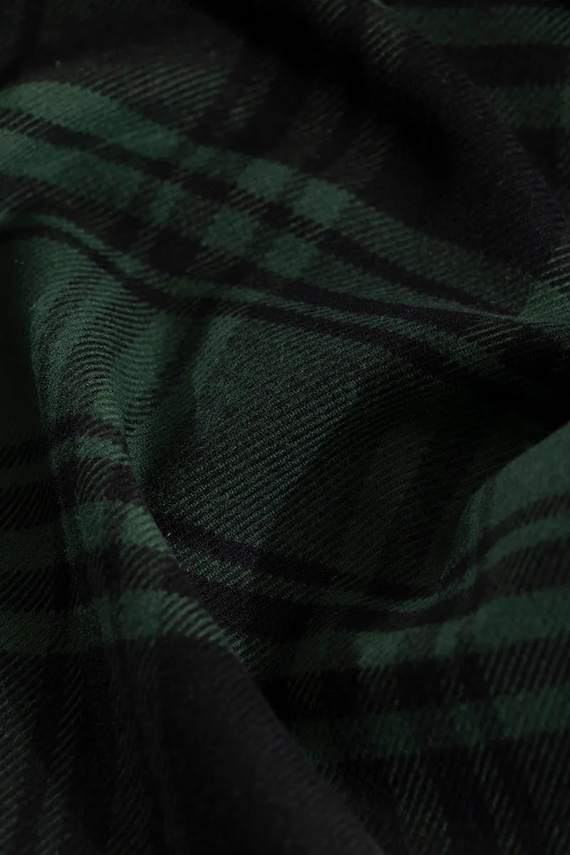 Tartan Grid Green Checks Shirt