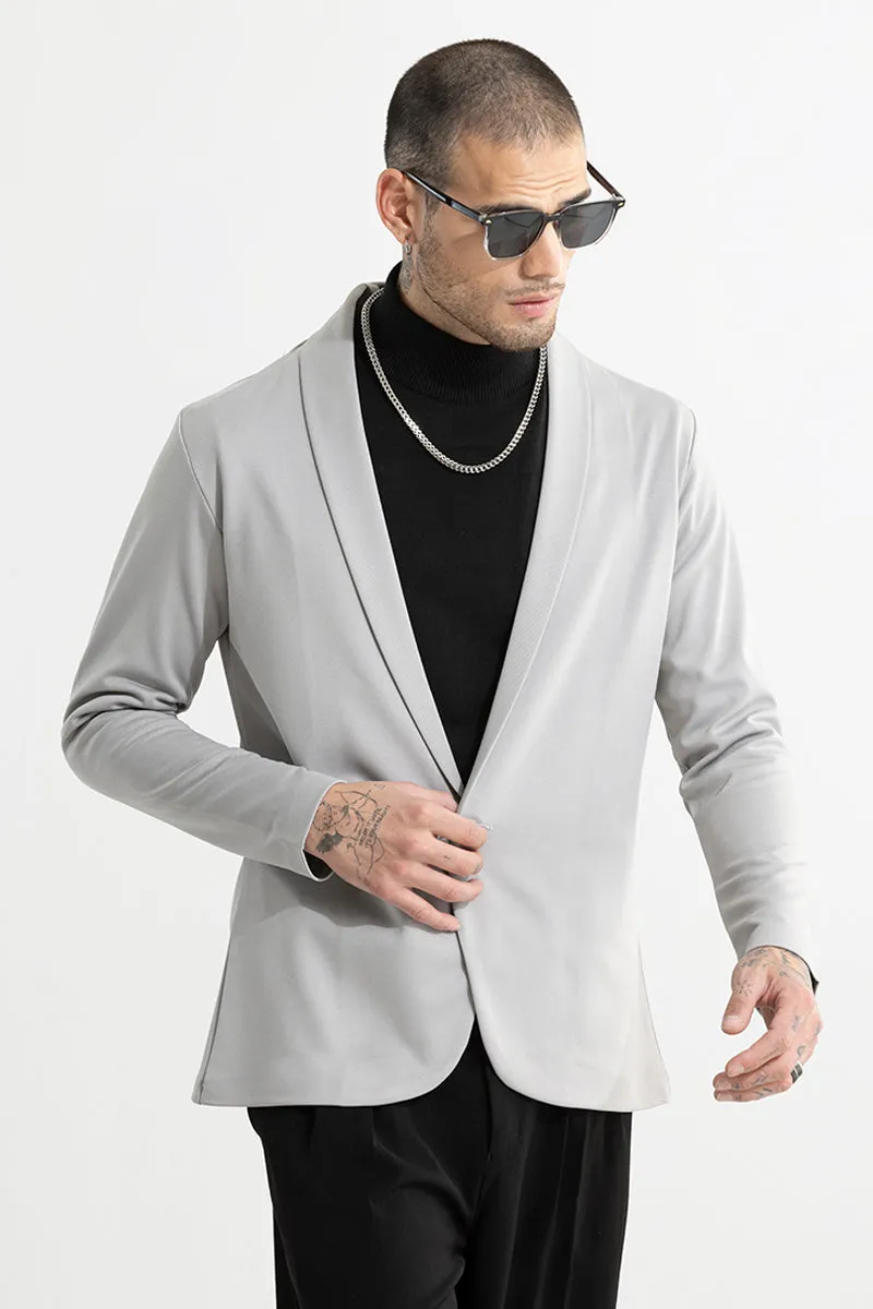 Tensile Grey Light Weight Blazer