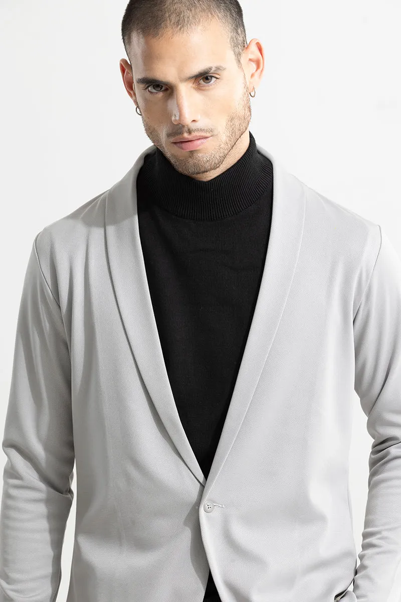 Tensile Grey Light Weight Blazer