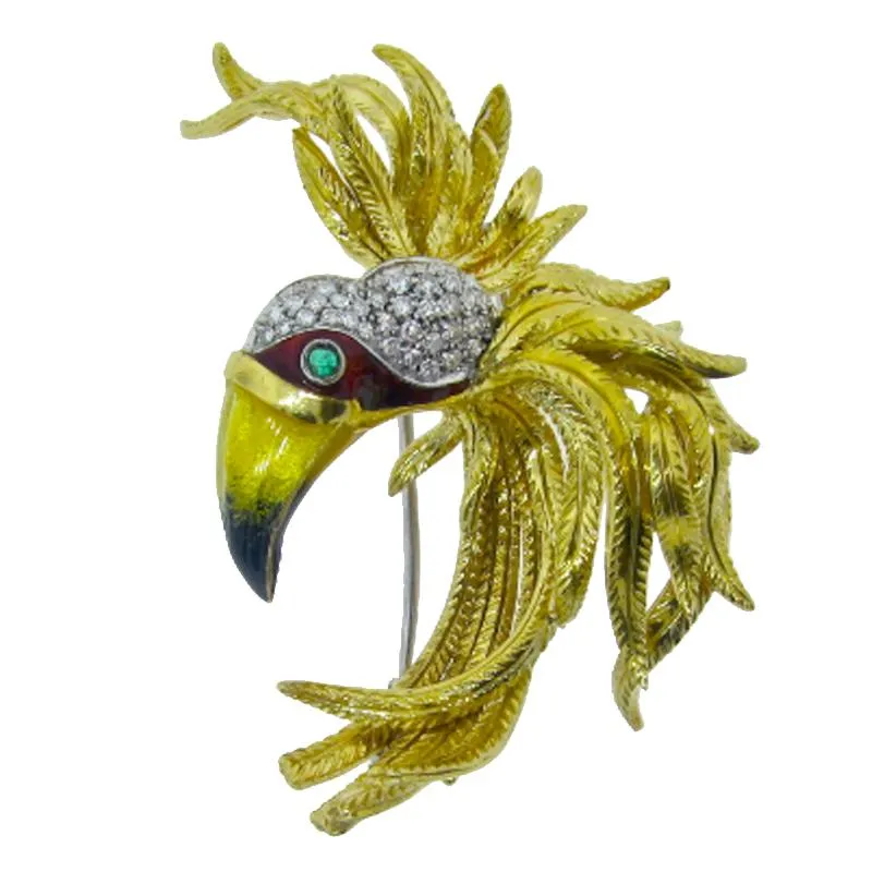 Toucan Brooch