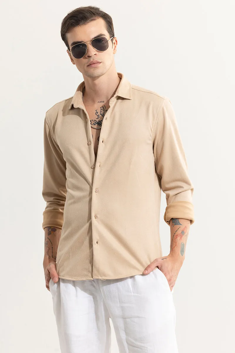 TwillThrive Beige Shirt