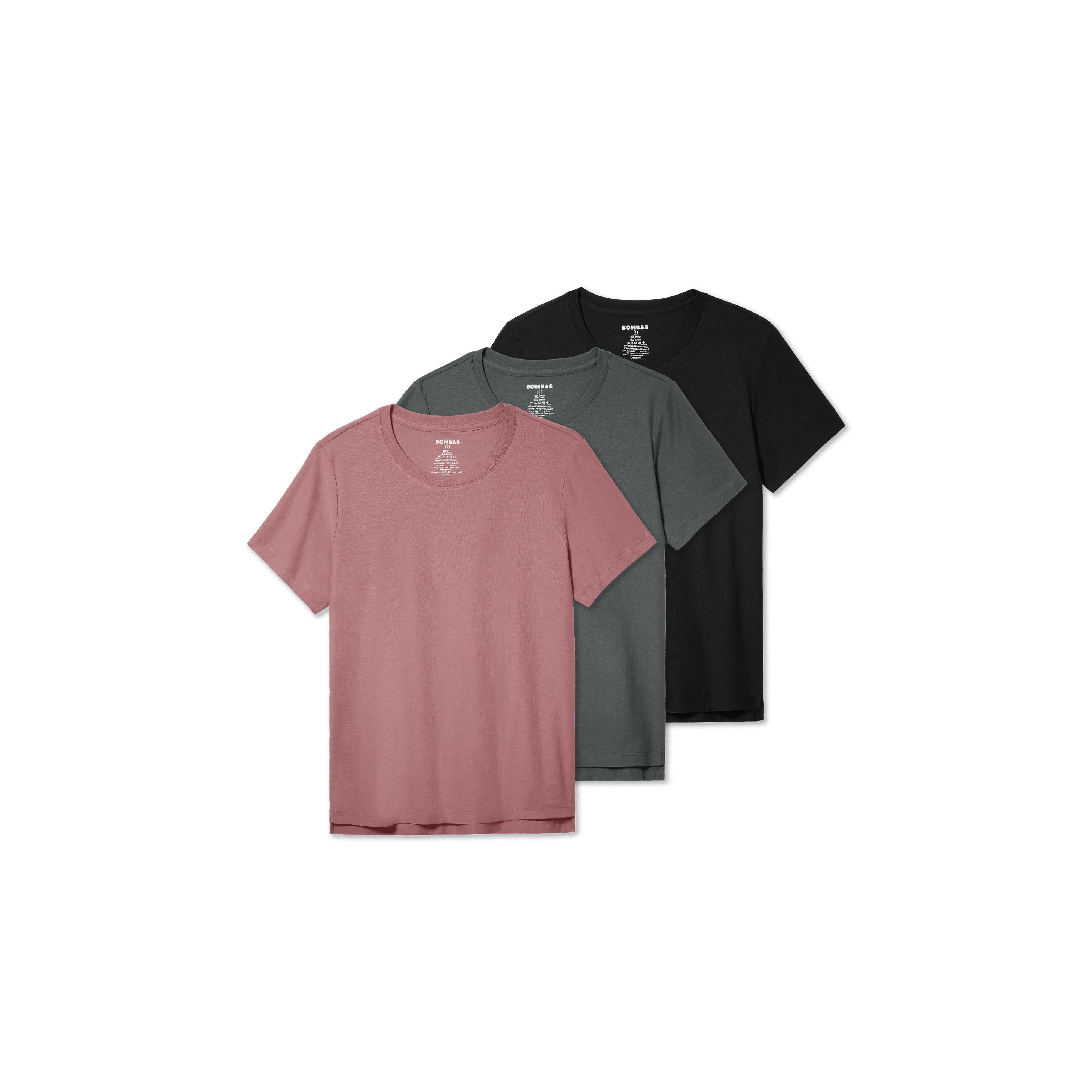 Women's Air Slub Crew Neck T-Shirt 3-Pack