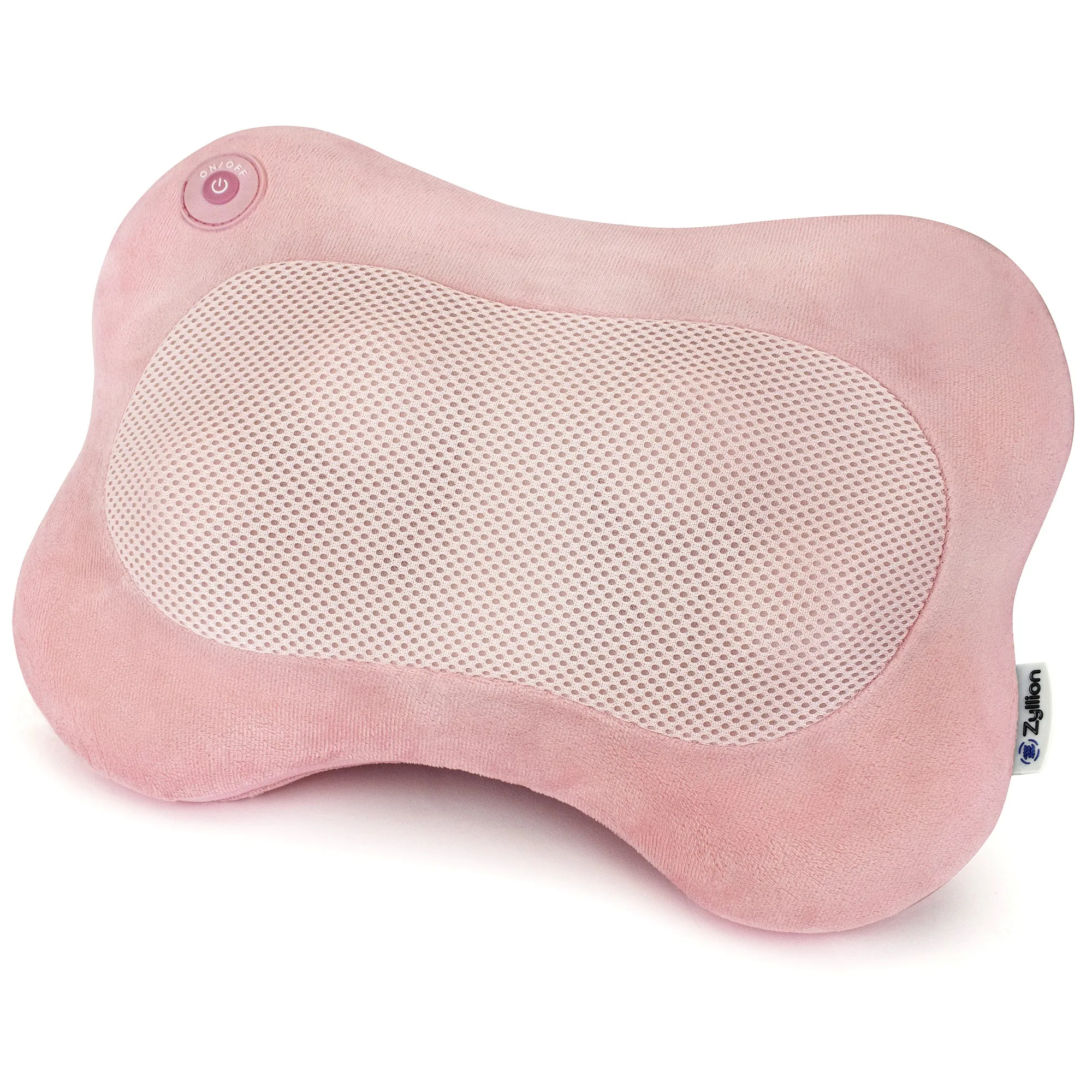 Zyllion Shiatsu Back and Neck Massager Pillow with Heat and Wired Connection (ZMA-13)