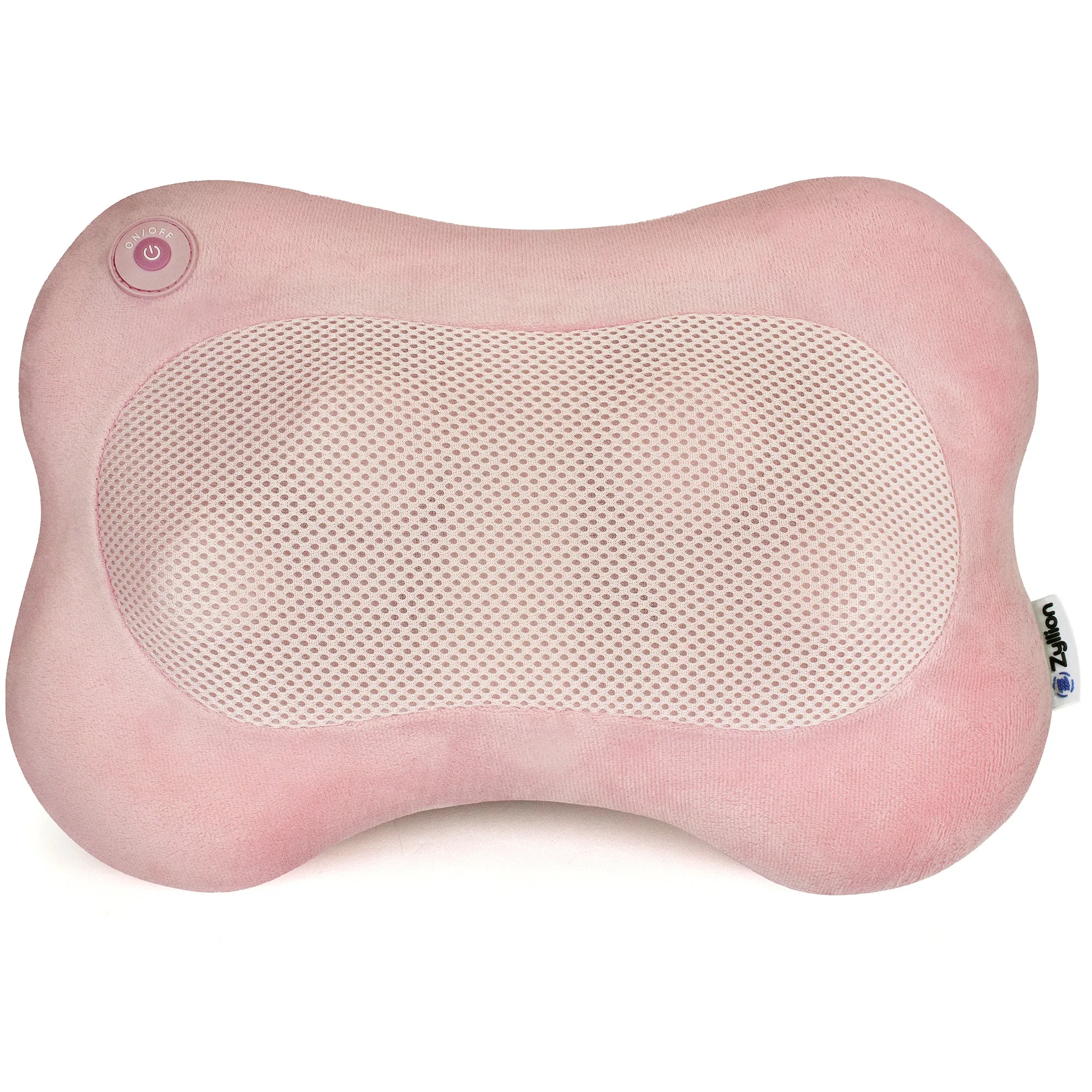 Zyllion Shiatsu Back and Neck Massager Pillow with Heat and Wired Connection (ZMA-13)