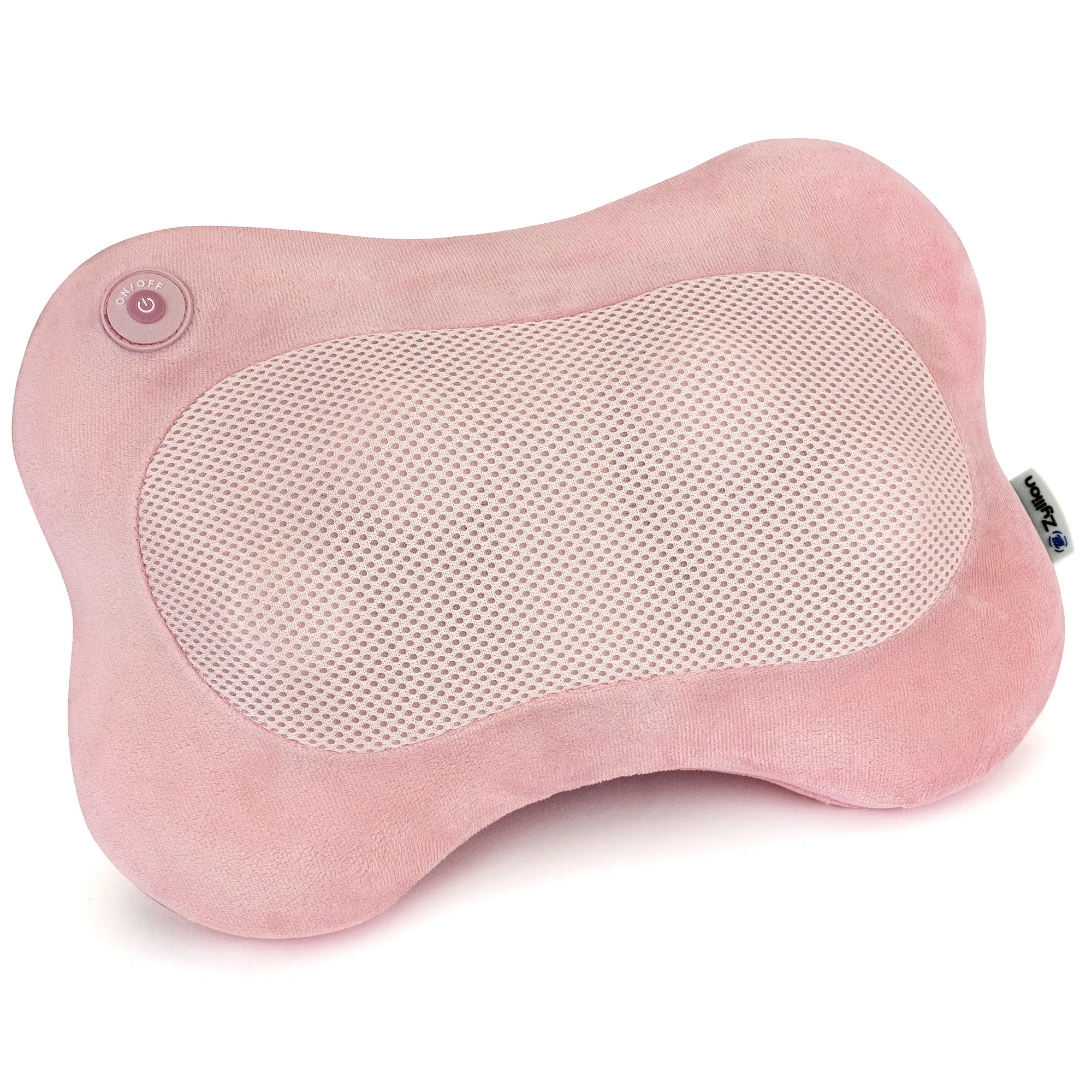 Zyllion Shiatsu Back and Neck Massager Pillow with Heat and Wired Connection (ZMA-13)